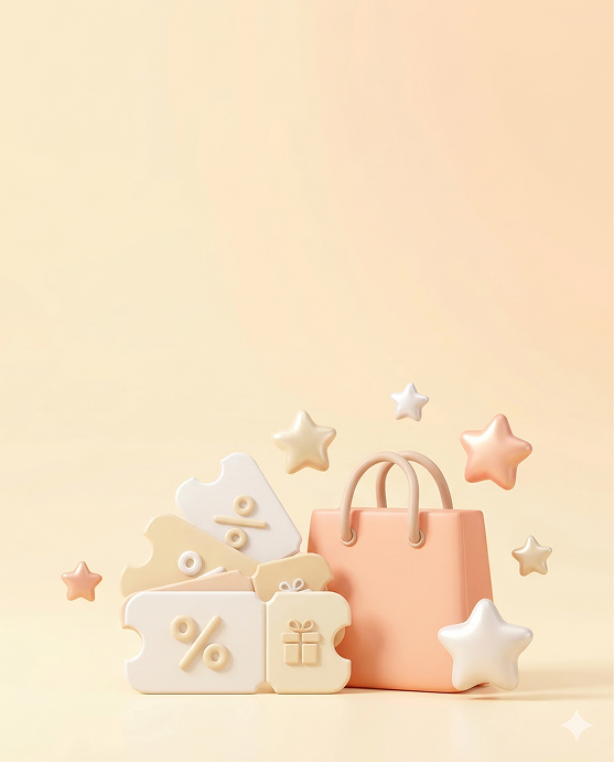 첫구매 특가 배경 AI 시안 B 자리