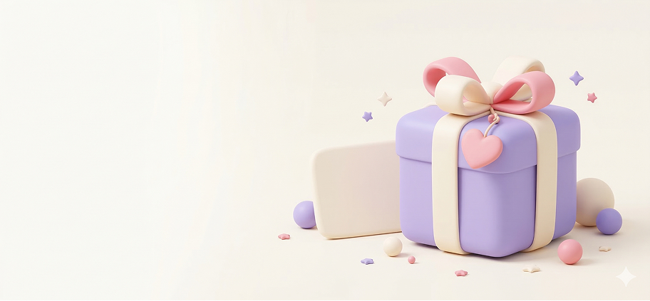 선물하기 안내 배경 AI 시안 B 자리